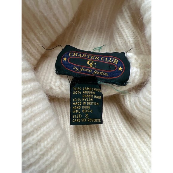 Vintage Charter Club by Jane Justin Wool Turtleneck Sweater - Picture 5 of 5